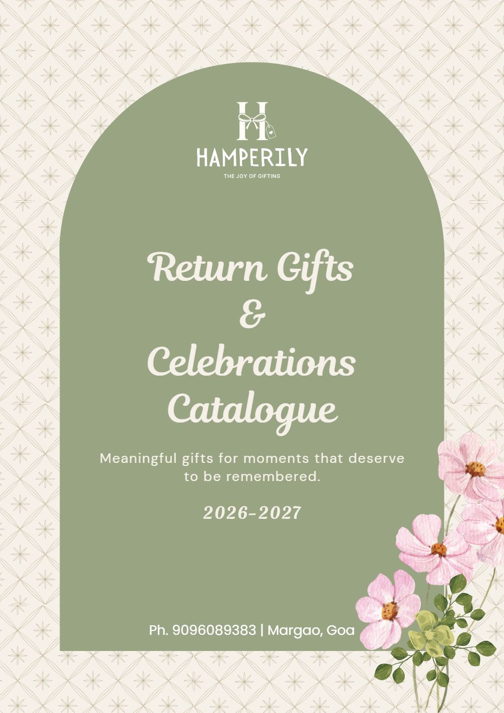 Return Gifts & Celebrations Catalogue, preview page 1